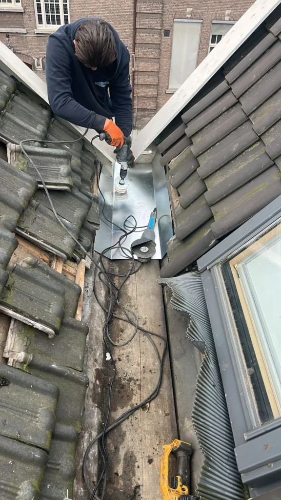 Gutter replacement Nijmegen - 13 metres renewed