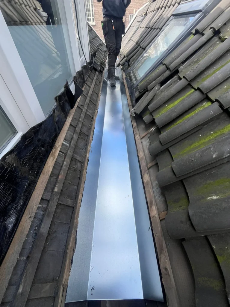 Gutter replacement Nijmegen - 13 metres renewed